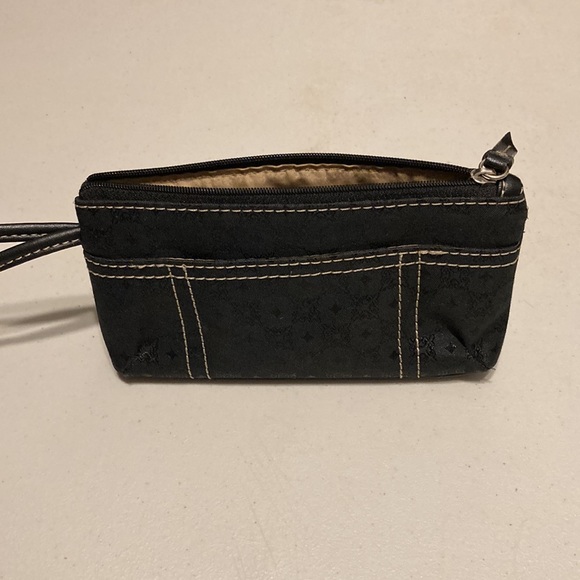 Wristlet black jacquard fabric - Picture 2 of 6